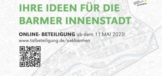 Ihre Ideen zur Entwicklung von Barmen - Vom 11.5. - 1.6. online mitmachen bei der Talbeteiligung