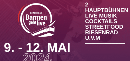 "Barmen geht live 2024" vom 09.05. - 12.05.2024 in der Barmer Innenstadt