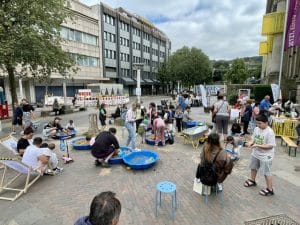 Großer Andrang herrschte bei den letzten Baustellen-Aktionen von BarmenUrban