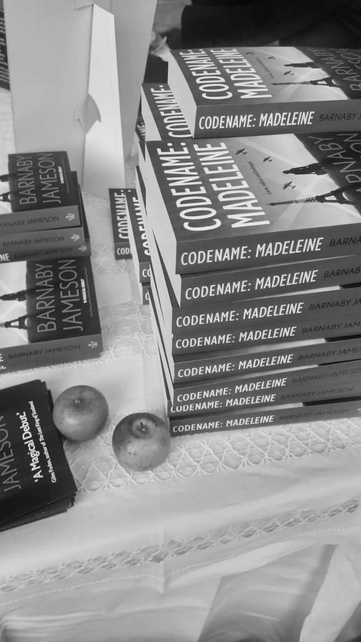 Copies of the book CODENAME: MADELEINE.