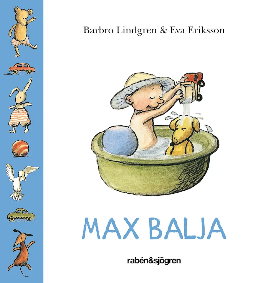 Max Balja Barbro Lindgren Eva Eriksson framsida