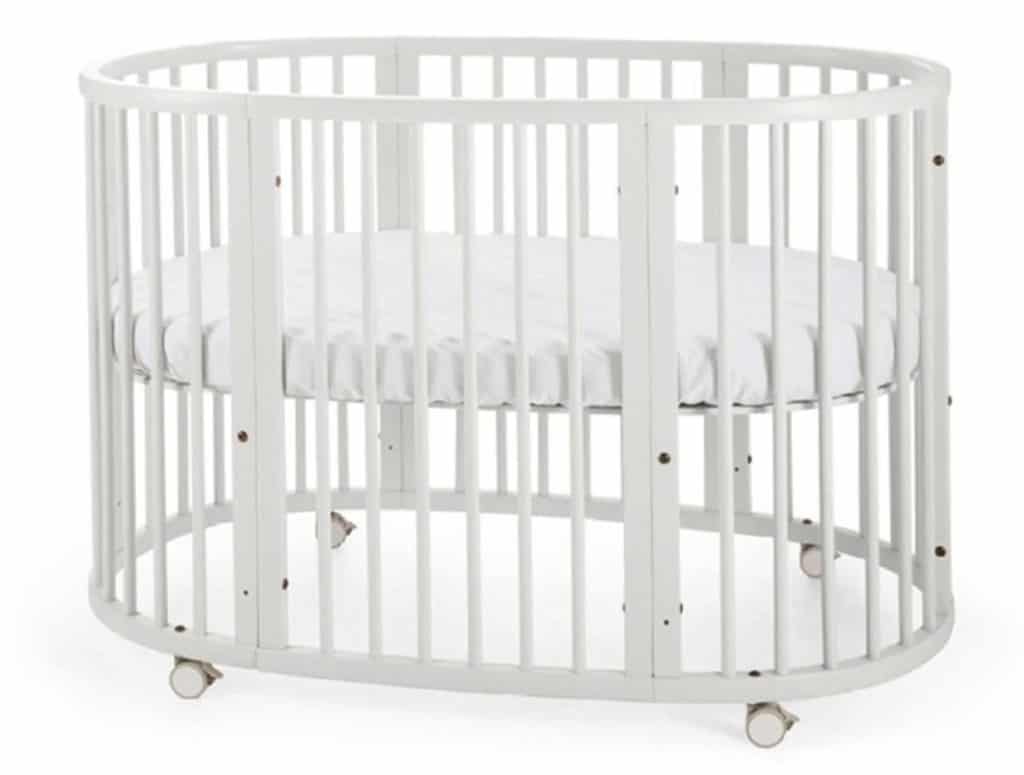 Stokke Sleepi sprinkelseng Farge: Hvit 