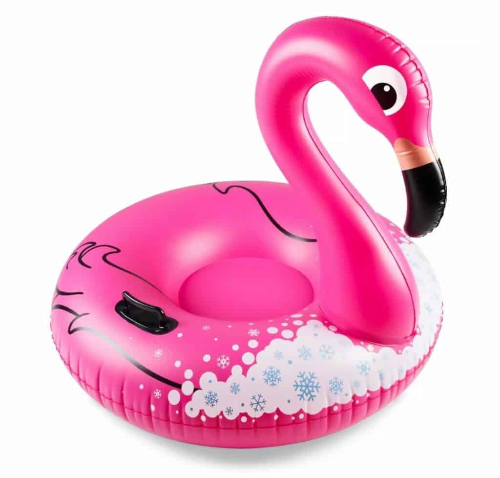 Snow Tube Flamingo