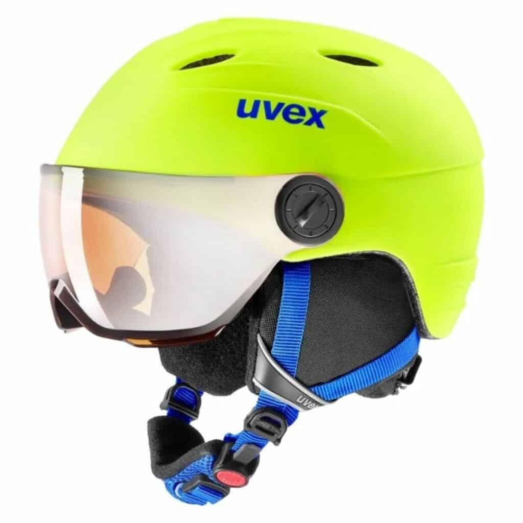 Uvex Junior Pro, skihjelm med visir