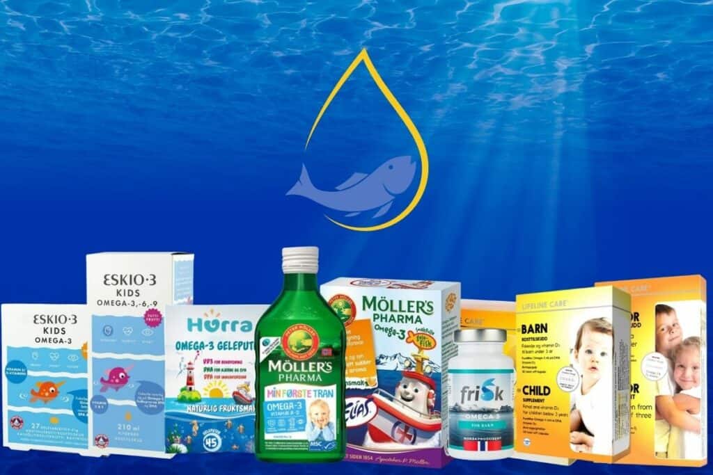 Beste Omega-3 supplement for barn 2023: tran og fiskeolje – Barnebloggen