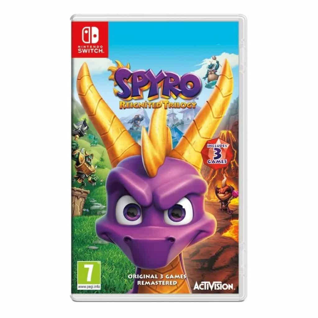 Dragen Spyro i aksjon i Spyro Reignited Trilogy.