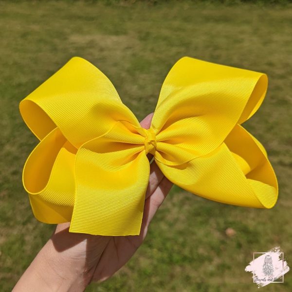 Yellow Boutique Bow