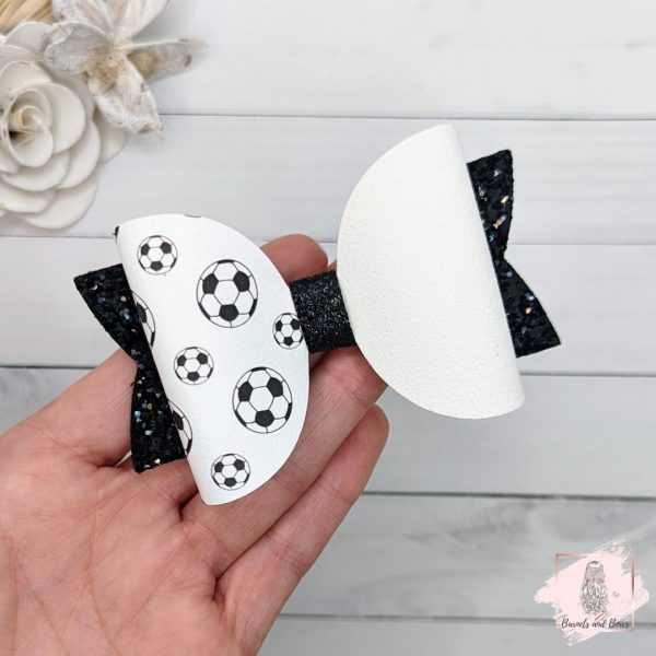 football bow black