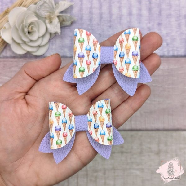 Ice Cream Cutie Bows