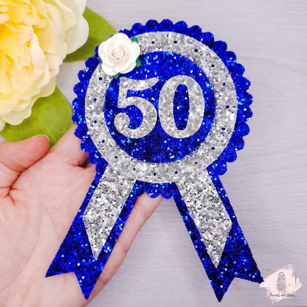 Rosette badge 50