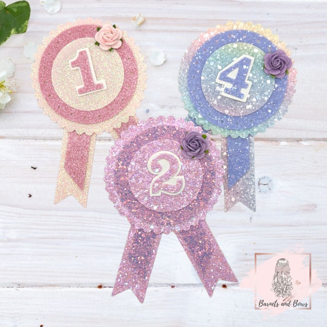 Rosette Birthday Badge