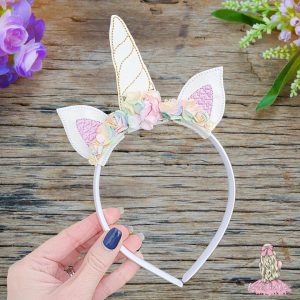 Rainbow Unicorn Headband