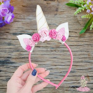 Pink Mix Unicorn Headband