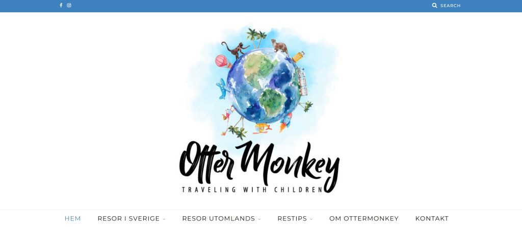 Ottermonkey blogg om resor med familj