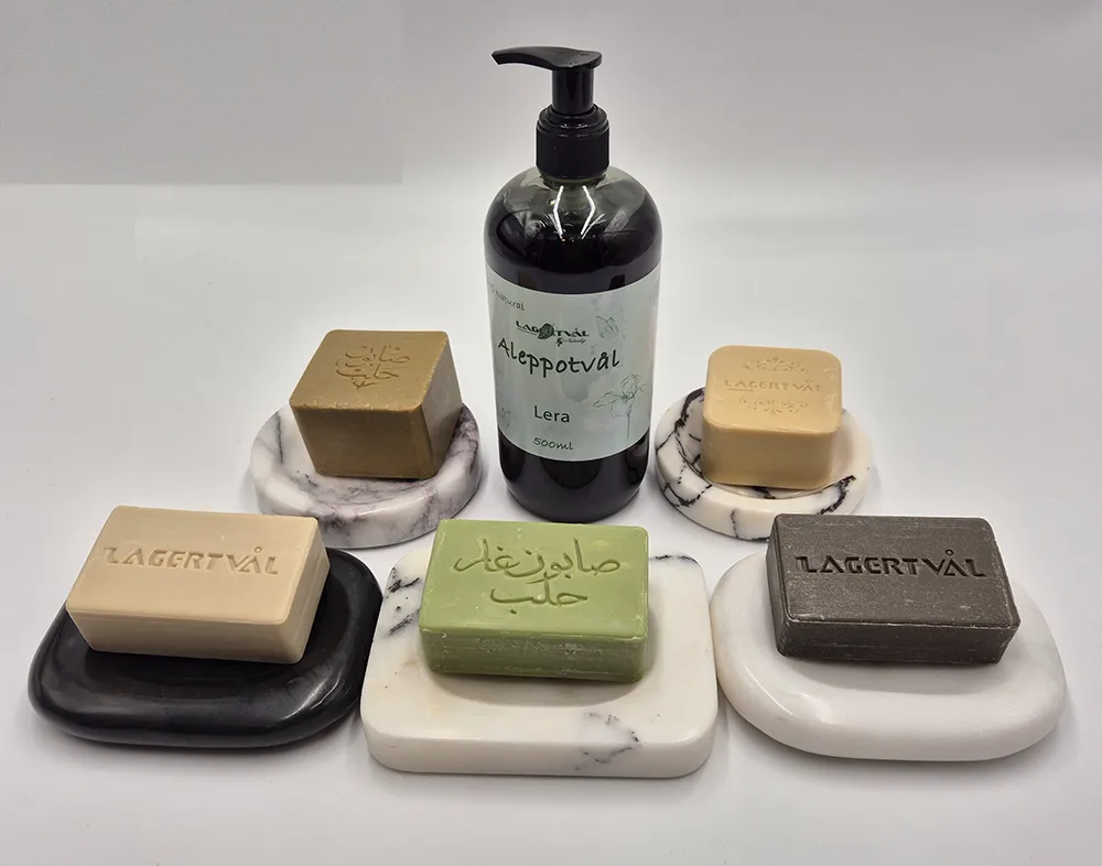 Tvålfat i keramik från Baron Hammam