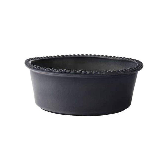 Serverings- och bakskål 23 cm svart