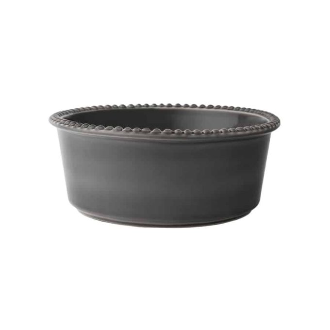 Serverings- och bakskål 23 cm grå