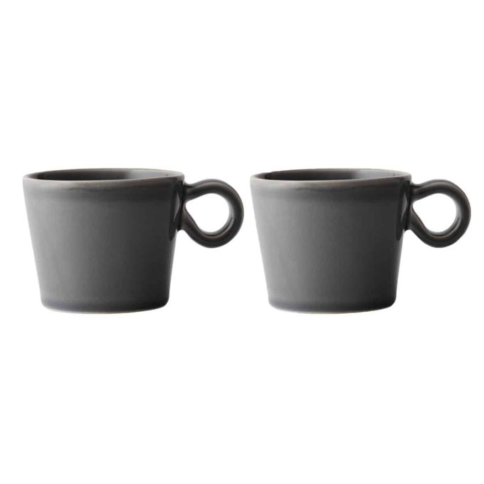 Kopp 2-pack grå
