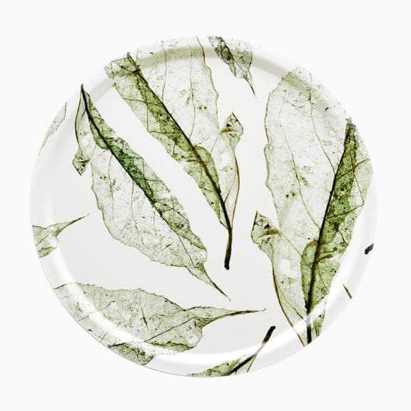 Stor Bricka - Grön Ask