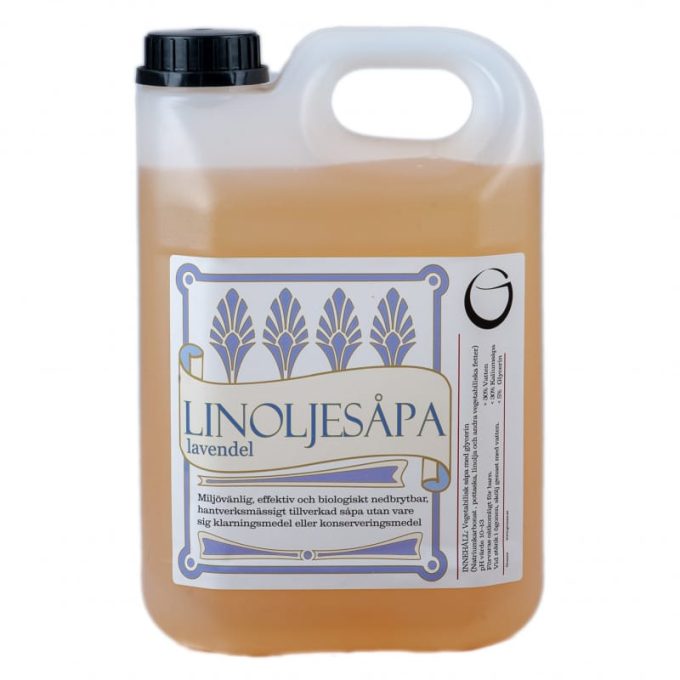 Linoljesåpa Lavendel 2,5 Liter