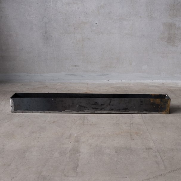 Låda i corten 100 cm