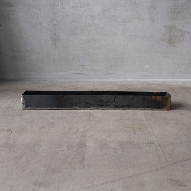 Låda i corten 80 cm