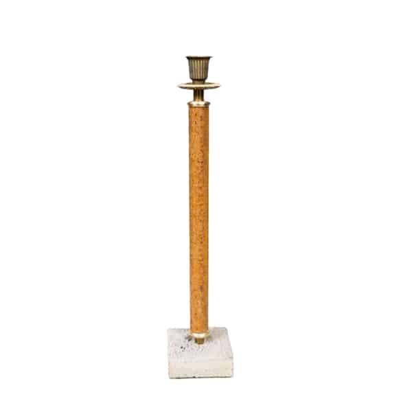 Ljusstake med cementfot 41 cm