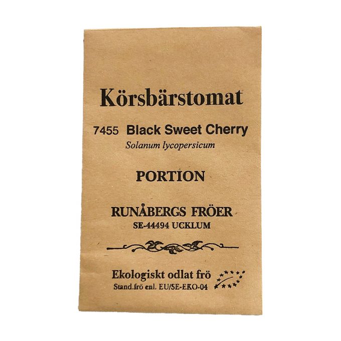 Körsbärstomat 'Black Sweet Cherry' EKO