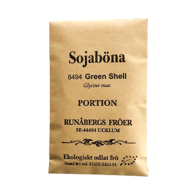 Sojaböna Edamame 'Green Shell' EKO