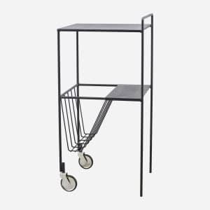 House Doctor - Trolley Use, H 75 cm, sort