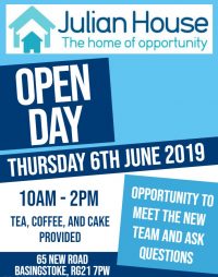 Julian House Open day Day Poster