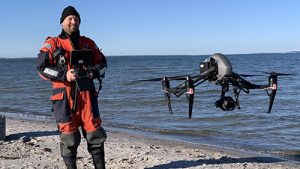 Morten Bastholm flying inspire 2 X7 drone