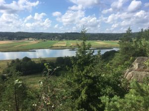 Utsikt från fornborgen