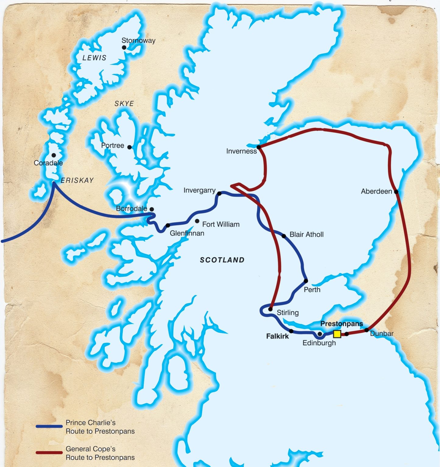 The Campaign Battle of Prestonpans 1745