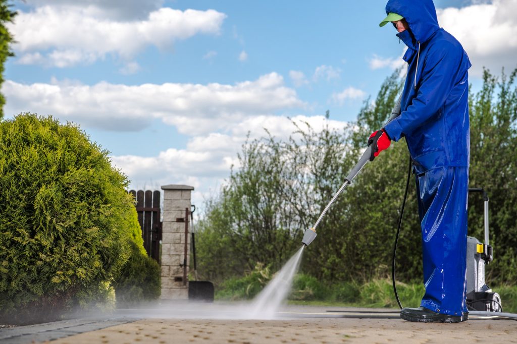 Driveway Pressure Washing