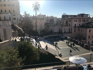 View from Il Palazzetto in Rome