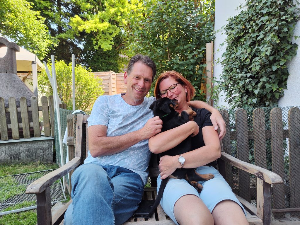 Nikolaus Kugler, Beauceronzucht, L-Wurf 2025, 6.+7. Woche, Welpen