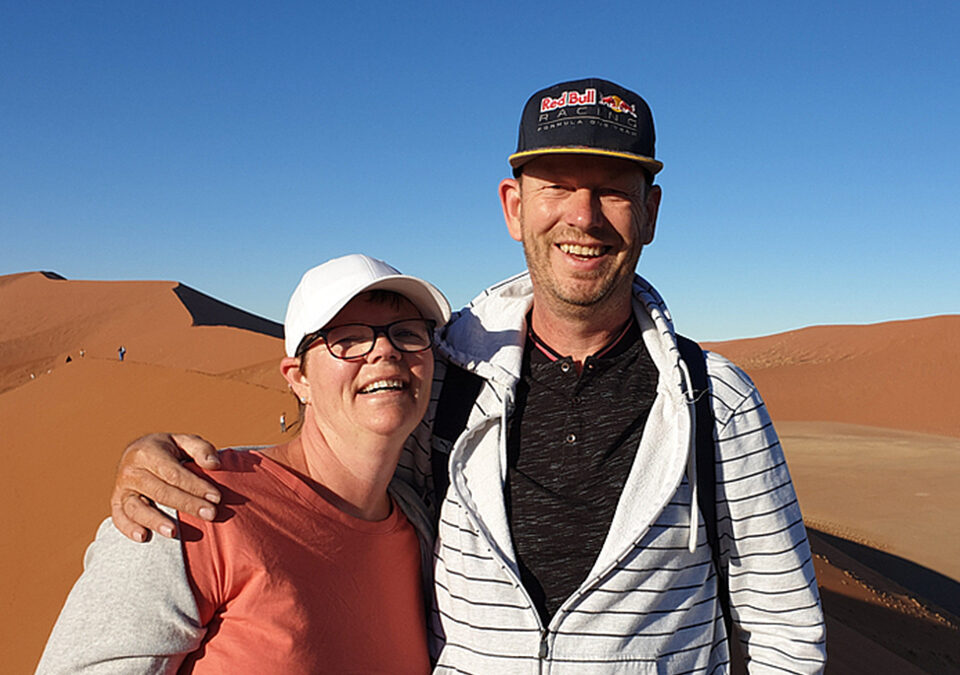 Ellies leven veranderde door reis naar Namibië