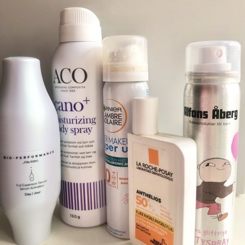 Empties Juni 2023 – Shiseido, ACO och Alfons