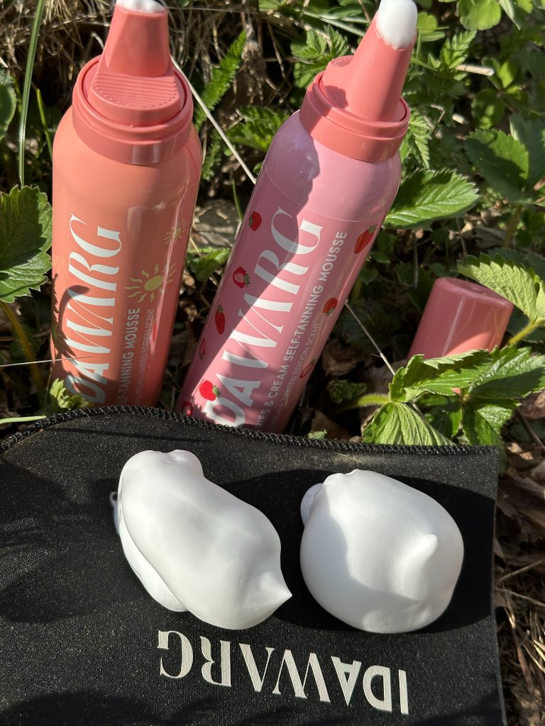 Ida Warg Self-Tanning Mousse och Ida Warg Berries & Cream Self-Tanning Mousse