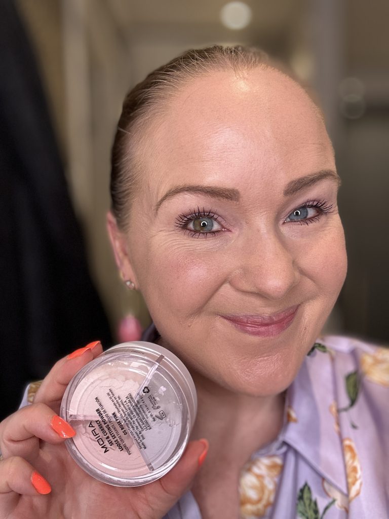 Moira Set & Correct Loose Setting Powder, Rose Pink