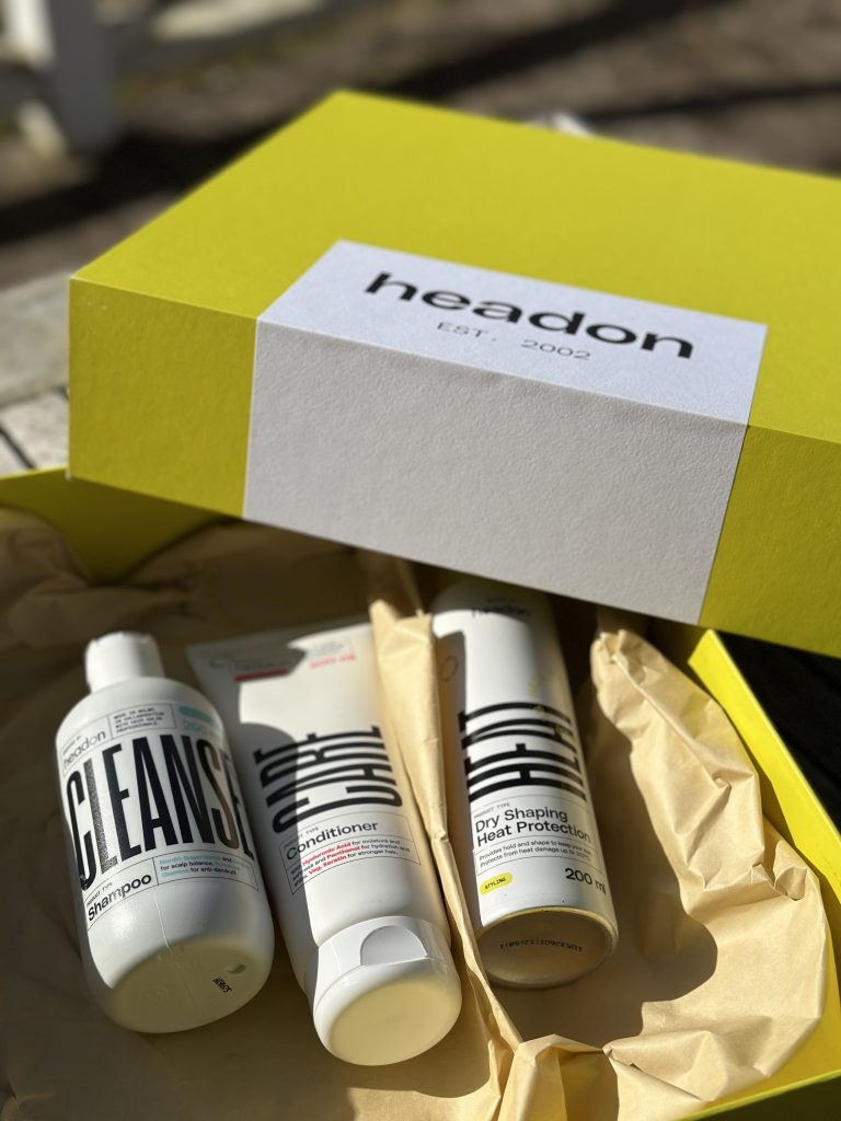 Headon hårprodukter, redo att testas