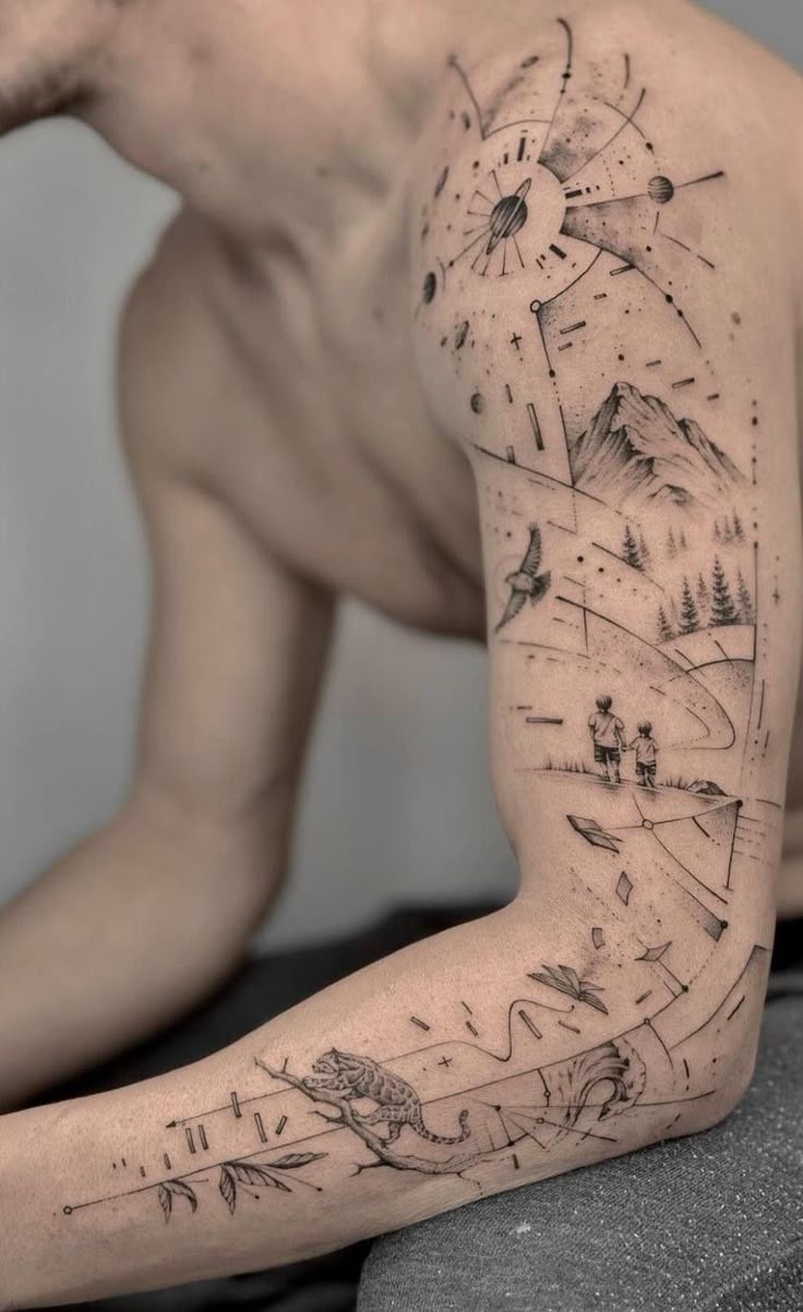 Conceptuele tattoo storytelling