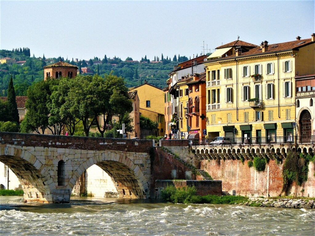 verona, adige, architecture