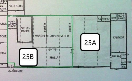 Plattegrond Boxmeerseweg 25B