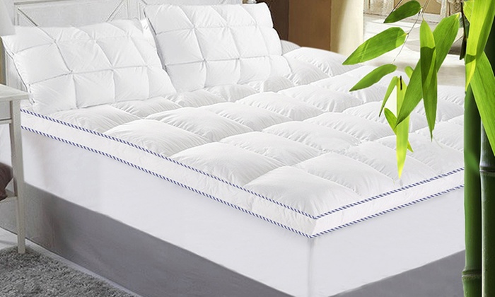 bamboo filled mattress pad