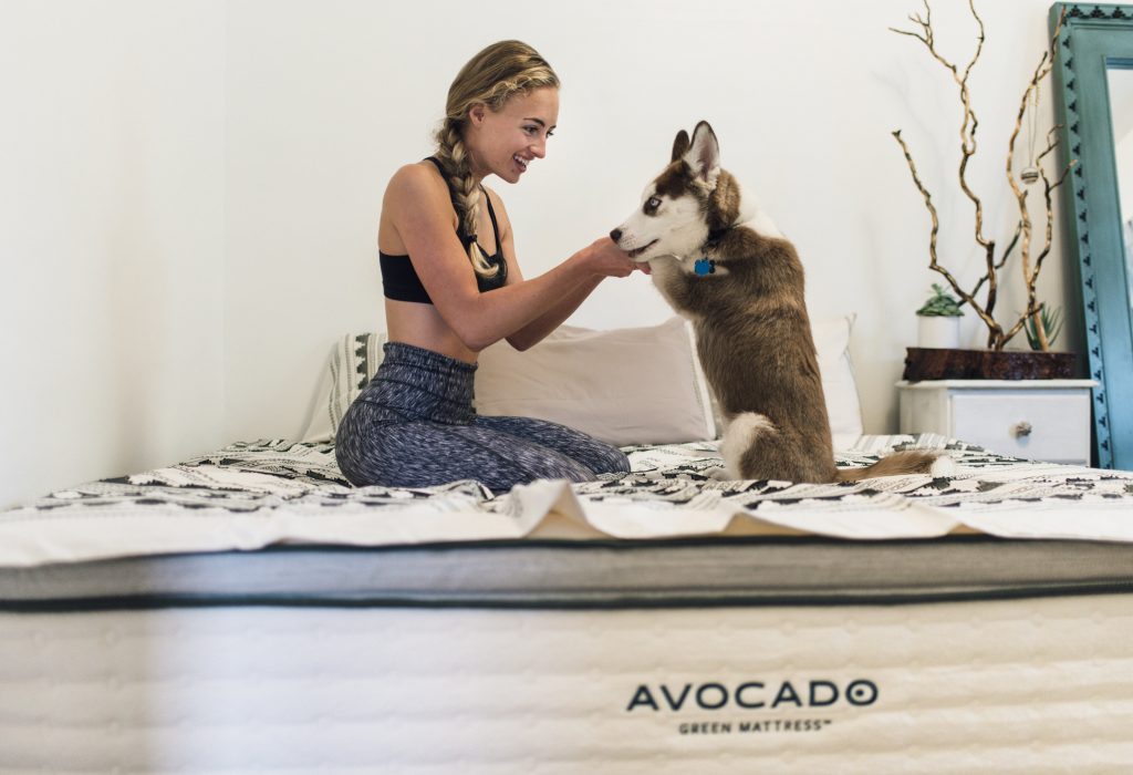 Avocado green mattress