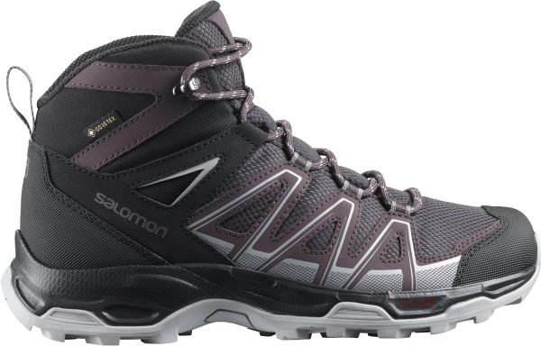 Salomon Robson Mid Goretex Vandrestøvler Dame 37 1/3 Sort