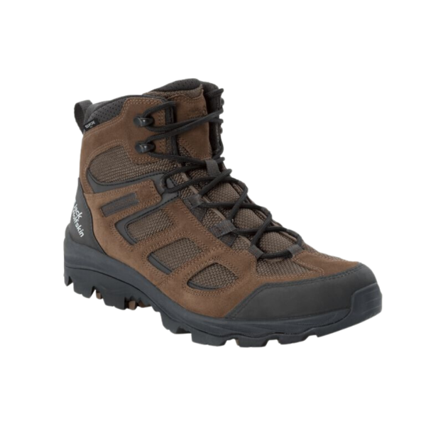 Vandrestøvler herre - Jack Wolfskin Vojo 3 Texapore Mid M - Brun (Str. 41 og 46 tilbage)