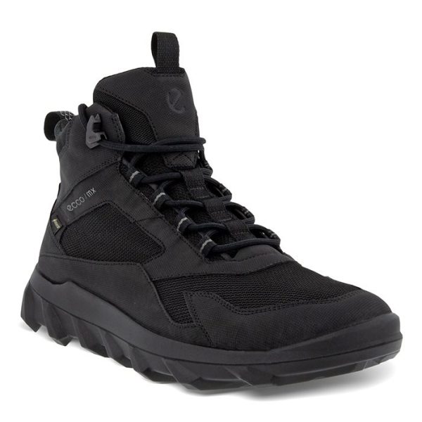 Ecco MX Mid GTX Herre / Mænd, Sort-42 - Vandrestøvler